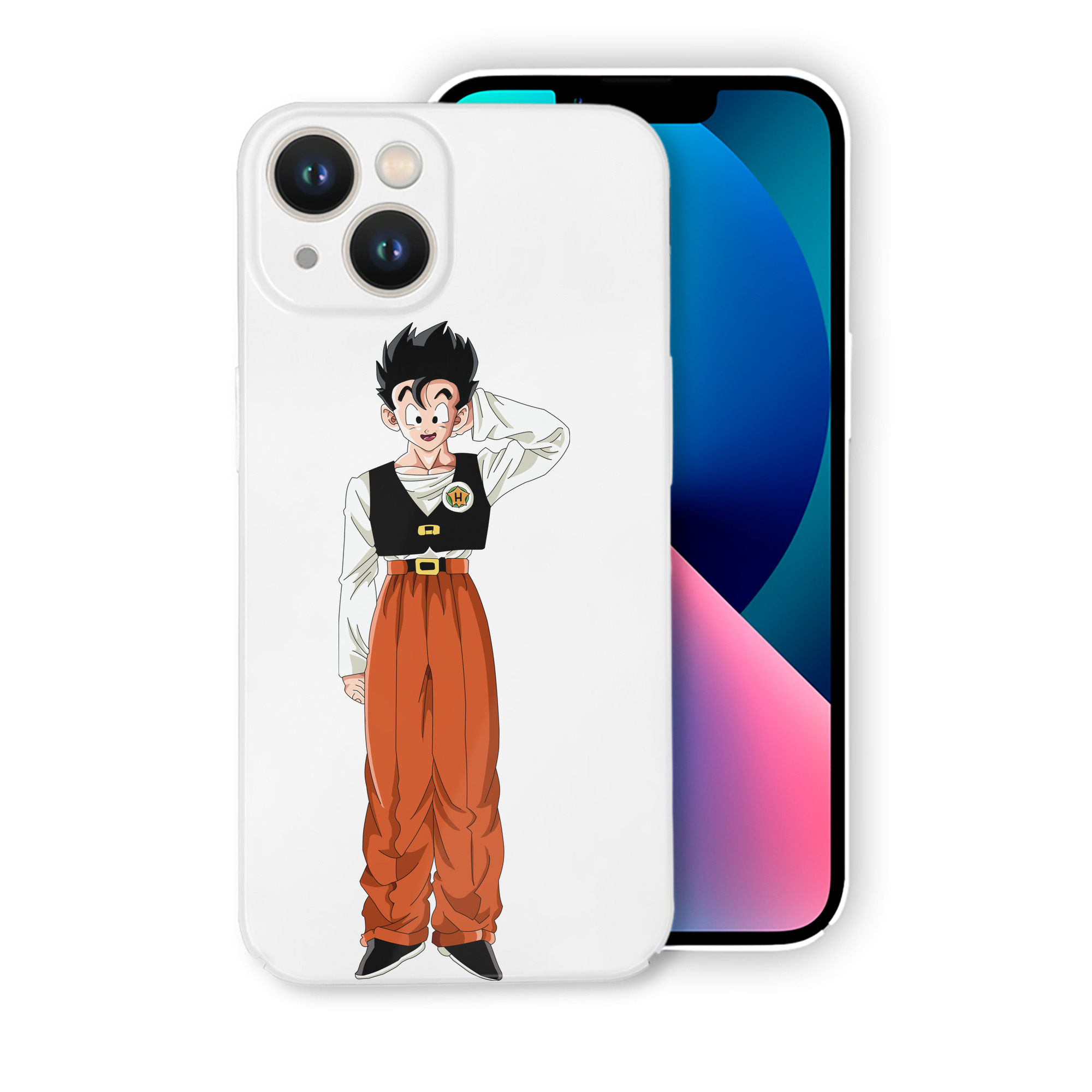 （画像用） ドラゴンボール 孫 悟飯（そんごはん）DRAGON BALL Son Gohan 【iPhone 14シリーズ対応】ハードケース